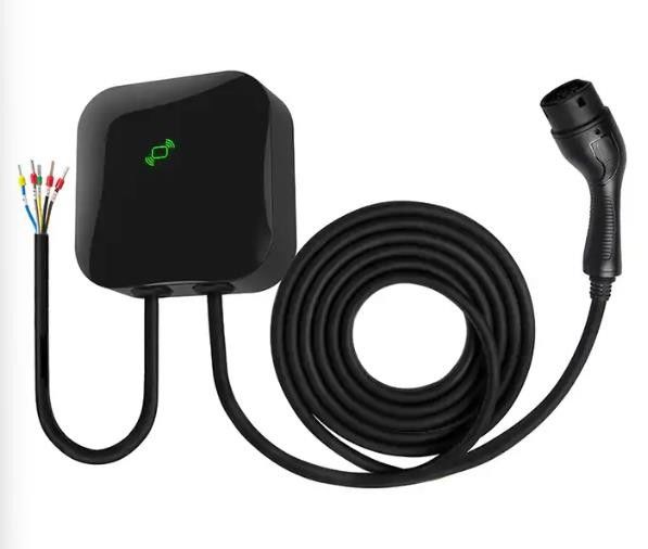 야외 벽 Ev 충전기 전기 자동차 Evse Wallbox 32A 22 Kw 타입 2