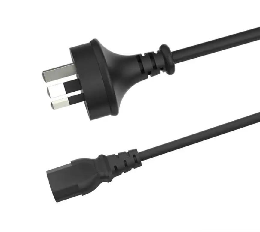 OEM 호주 AC 전원 코드 PVC 절연 0.75mm SAA 연장 케이블