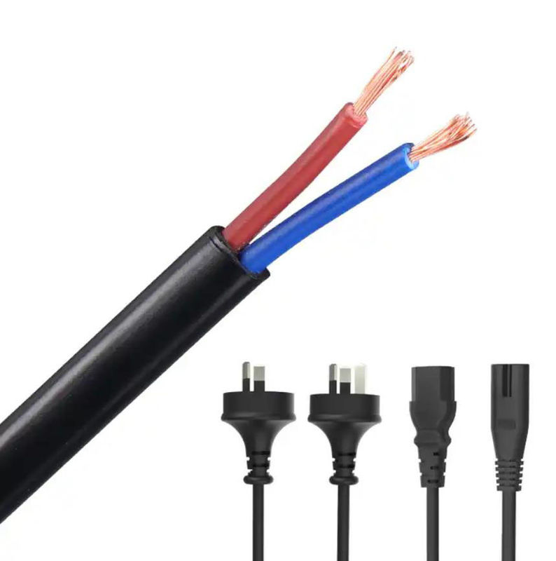 OEM 호주 AC 전원 코드 PVC 절연 0.75mm SAA 연장 케이블