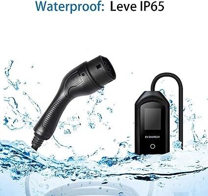 GBT 200-250V 레벨 2 3.5KW 7KW 휴대용 고속 충전자 먼지 방지 5M 7M 10M 케이블
