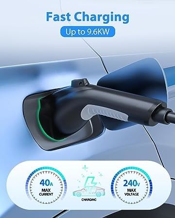 Wallbox EV 충전기 연장 코드 3단계 PVC 유형 2 충전 케이블