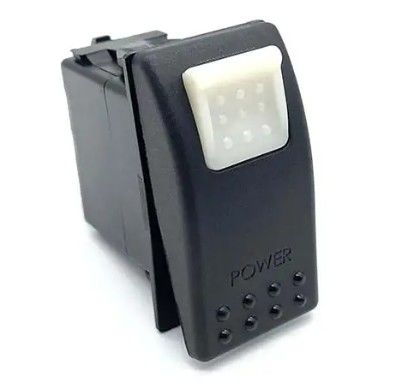DC 24v 10a 20a 안전 로커 스위치 자동차 보트 해군 턴글 프린트 레이저 12v