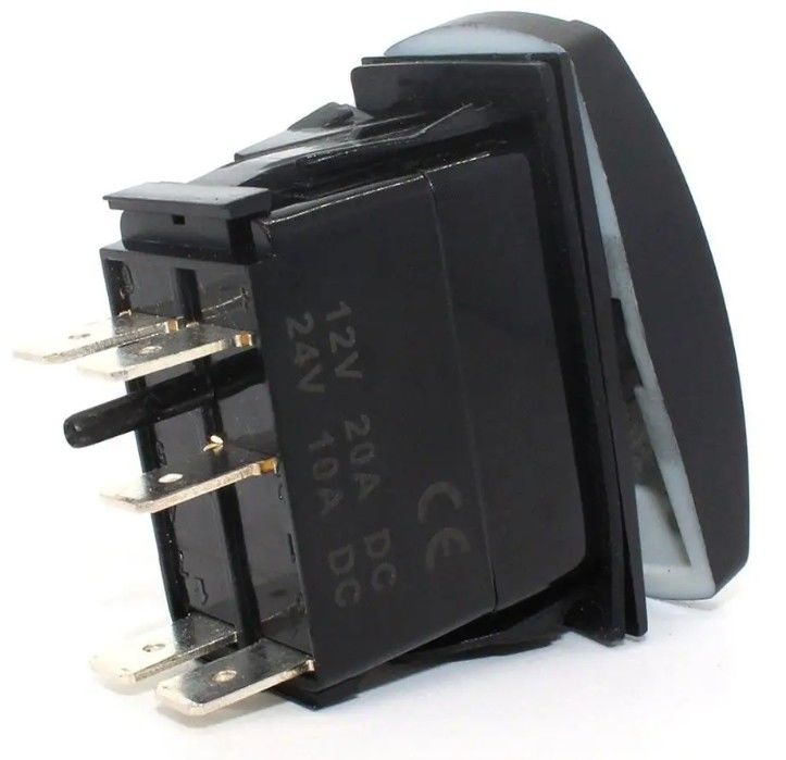 DC 24v 10a 20a 안전 로커 스위치 자동차 보트 해군 턴글 프린트 레이저 12v