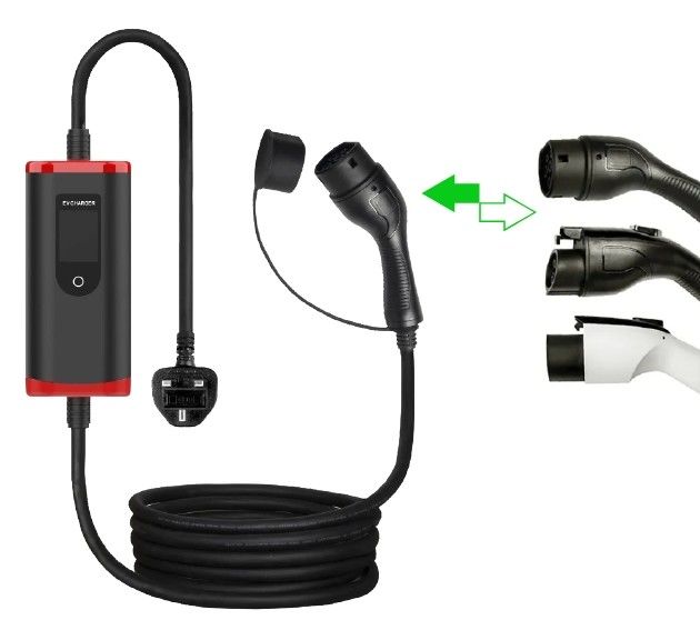 16A 32A 40A 전기차 충전기 3.5kw 7kw 9kw EV 가정용 충전기 휴대용