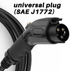타입1 SAE J1772 16A 32A 40A 휴대용 EV 충전기 UL&CE&FCC&ROHS 인증