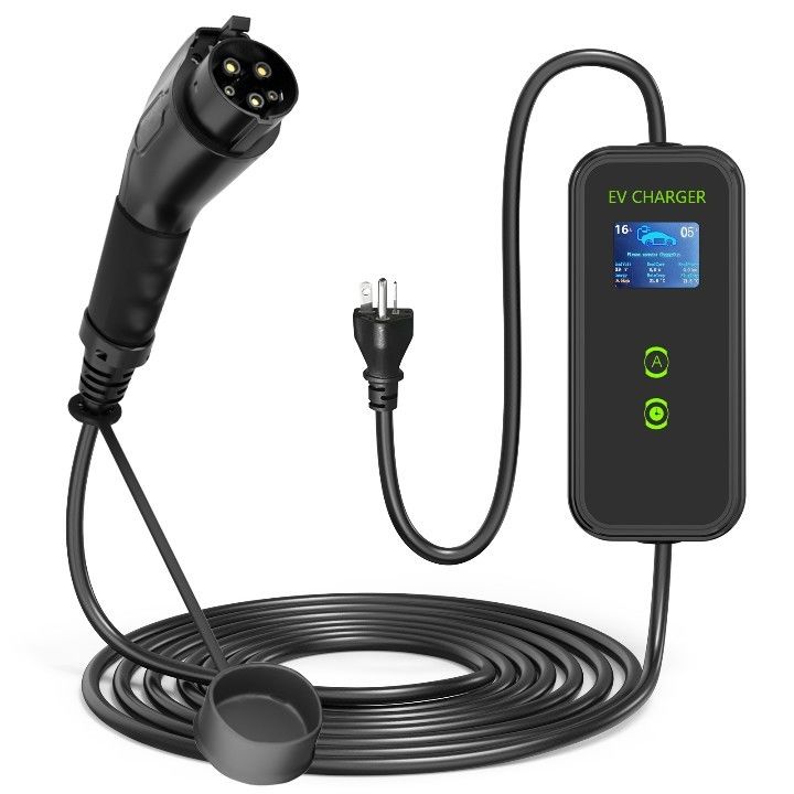 타입1 SAE J1772 16A 32A 40A 휴대용 EV 충전기 UL&CE&FCC&ROHS 인증
