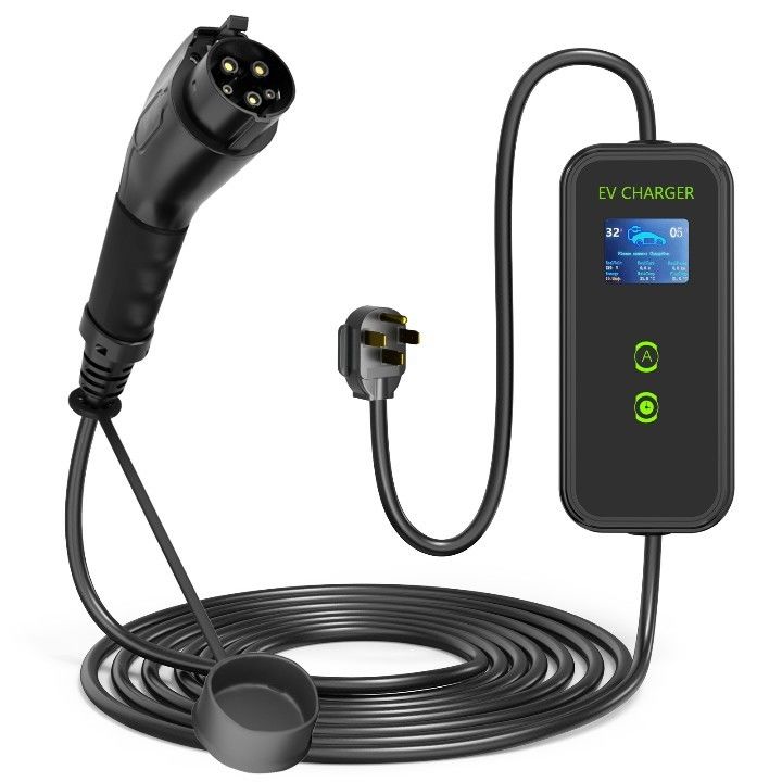 타입1 SAE J1772 16A 32A 40A 휴대용 EV 충전기 UL&CE&FCC&ROHS 인증