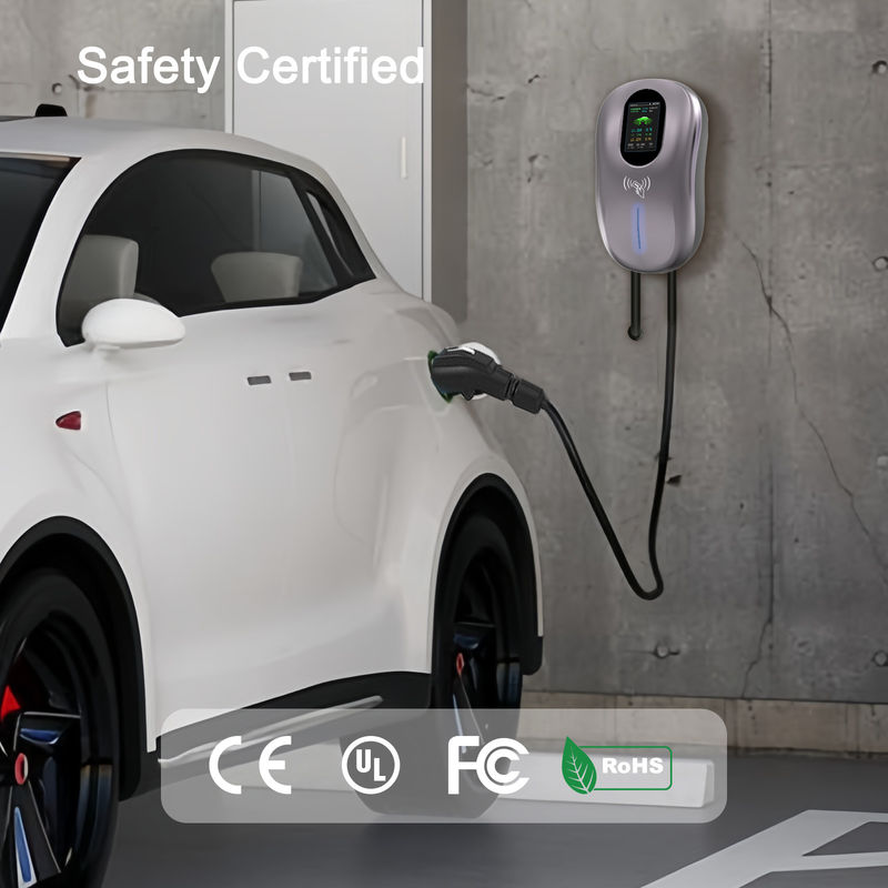 J1772 월 EV 충전기 11kW 월 박스 전기 자동차 충전기 타입 1