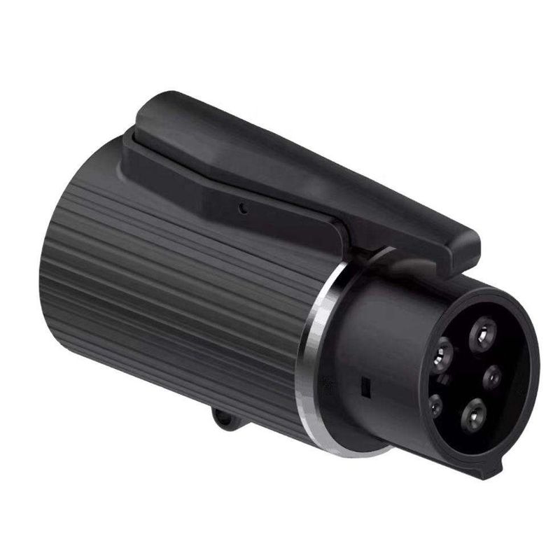 240v 타입 1 테슬라 어댑터 60a J1772 테슬라 자동차용 휴대용 AC EV 충전자 어댑터