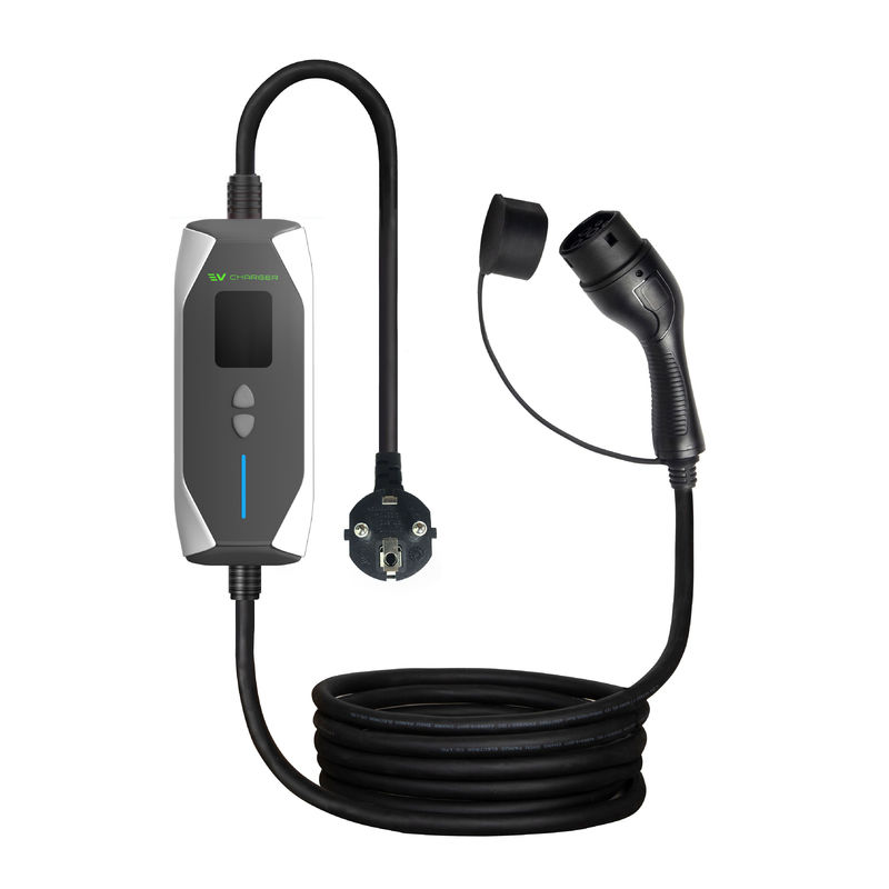 OEM ODM GBT 32A 7KW 식용 전기 자동차 급전기 외장 충전기 1단계 식용 EV 충전기 5M 케이블