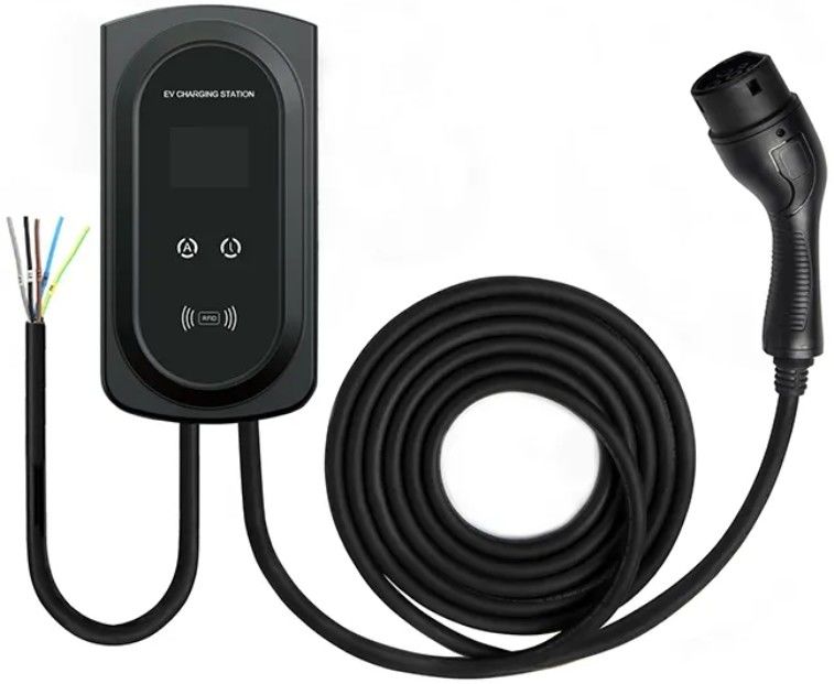 GBT Ac Wall Ev 충전기 32a Wallbox Ev 충전기 Wall Mount Level 2 Ev 충전기 가정용