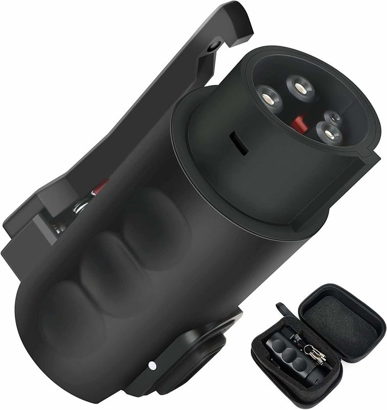 80A 240v Ac 테슬라 충전기 커넥터 Ev 어댑터 충전기 테슬라로 J1772 어댑터