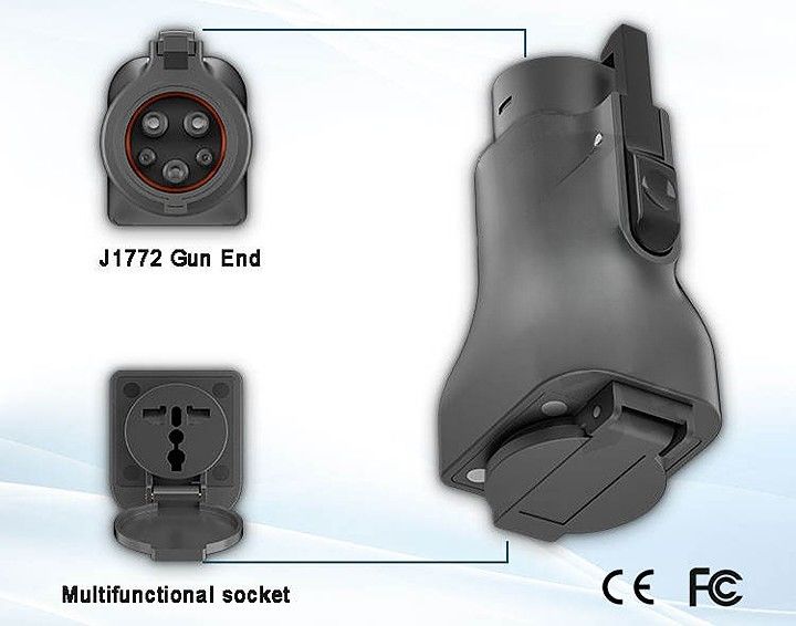 차량에 로딩 어댑터 J1772 플러그 Ev 커넥터 어댑터 Ev 배열 소재 J1772