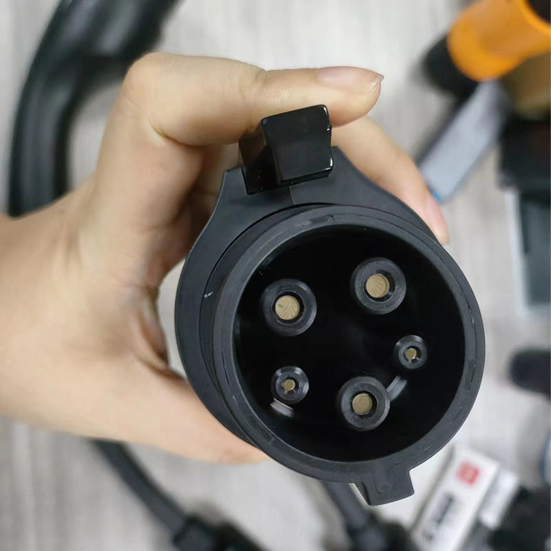 휴대용 안전 60A 250V 테슬라에서 타입 1 EV 충전기 어댑터 전기 자동차 충전기용 케이블