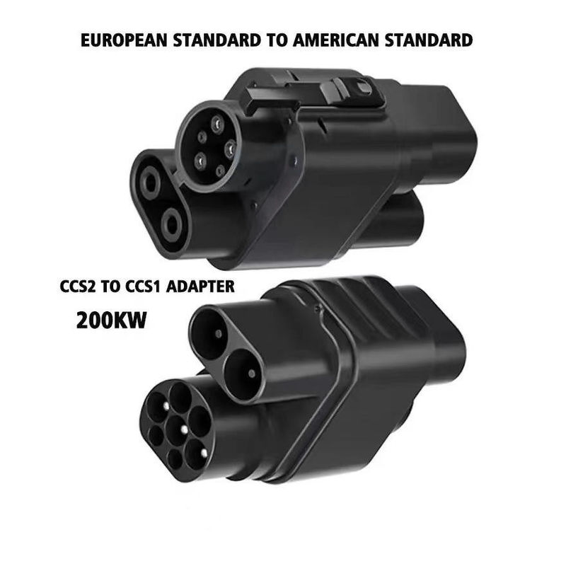 공장 직접 200kw DC 충전 어댑터 CCS2에서 CCS1 EV 커넥터 빠른 충전 CCS2에서 CCS1 어댑터