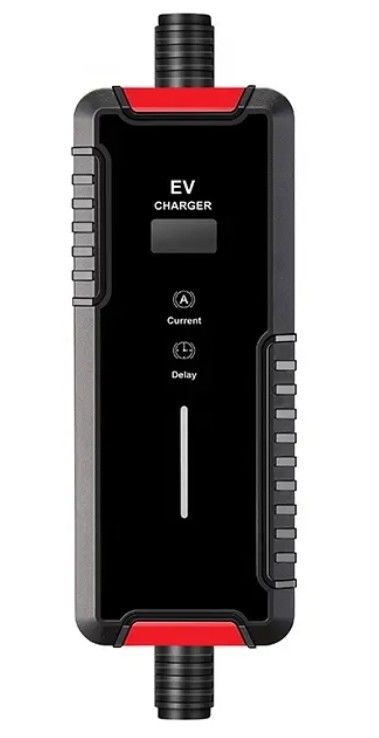 고품질의 전기 고속 2형 EV 충전기 8-32A 휴대용 EV 충전기 스크린 조절